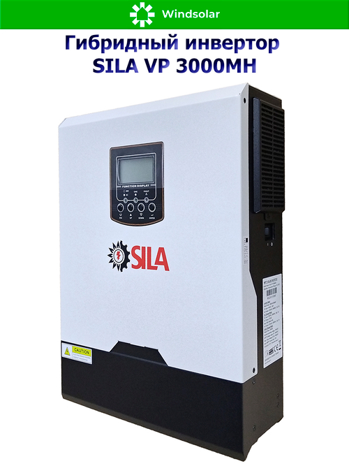 Гибридный инвертор SILA VP 3000MH (3000W / 24V / PV 3kW 30-400V / MPPT 13A)