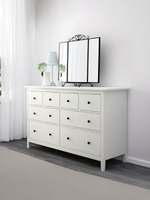 IKEA Комод КЫМОР 5 ящиков, HEMNES 58*131*40, белый, (ХЕМНЕС ИКЕА)