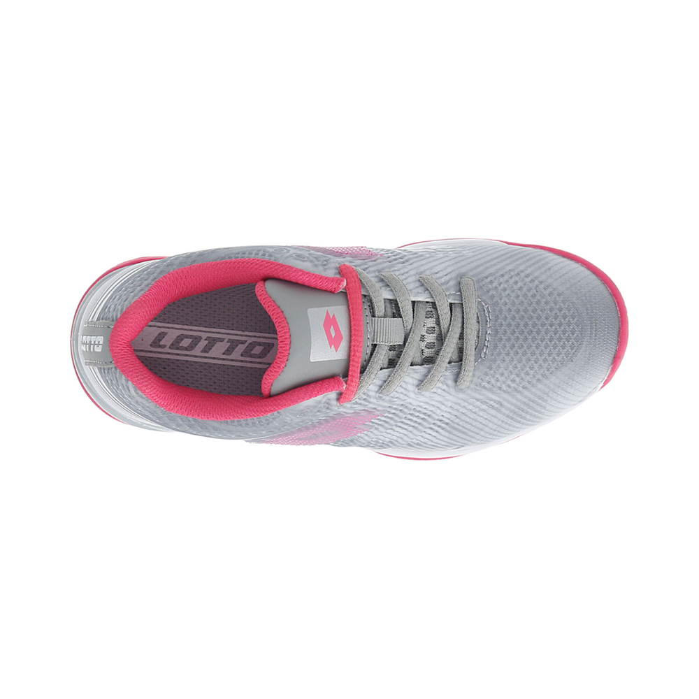 Детские теннисные кроссовки Lotto Mirage 300 II ALR All Court Shoe Kids - Grey, Pink