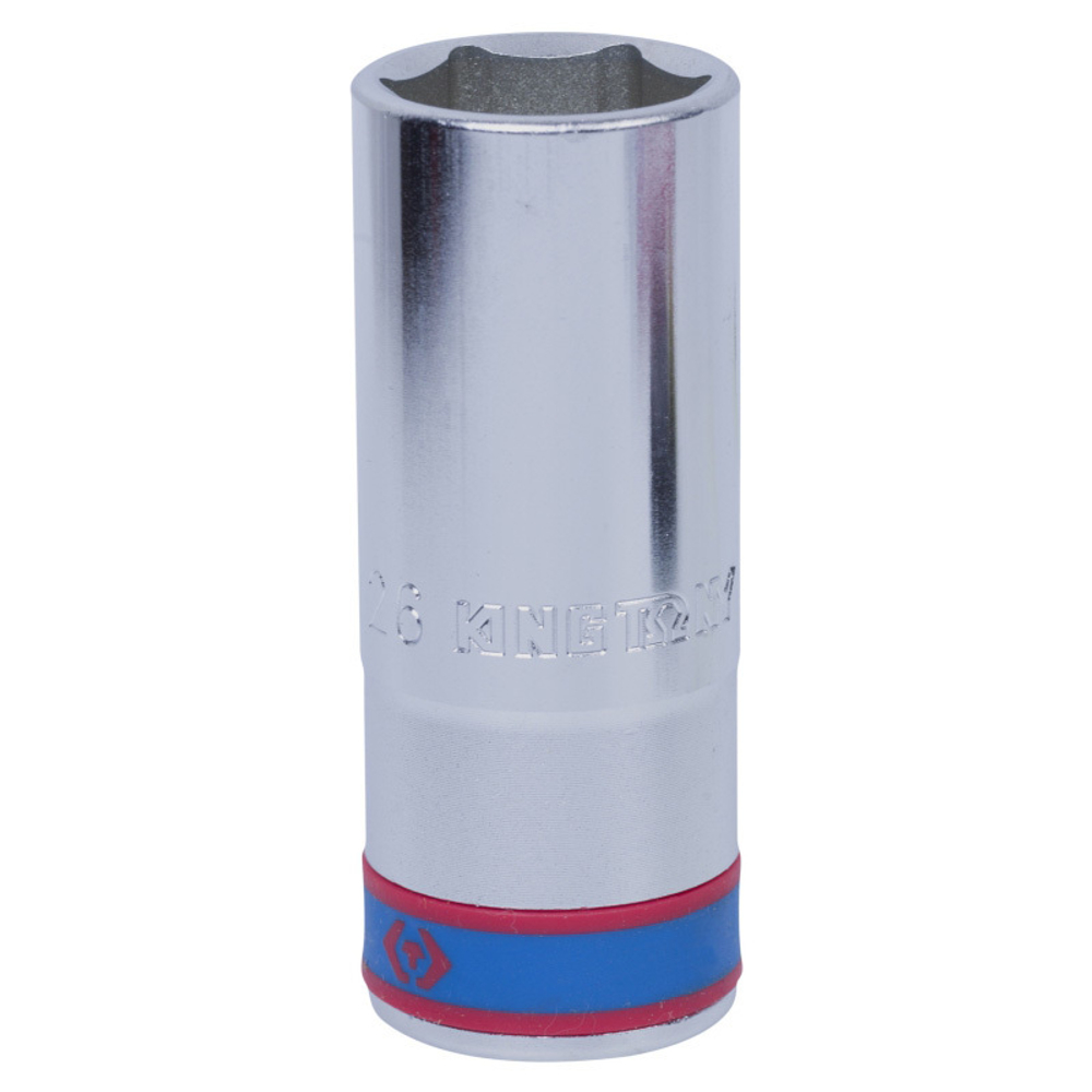 KING TONY (623526M) Головка торцевая глубокая шестигранная 3/4", 26 мм