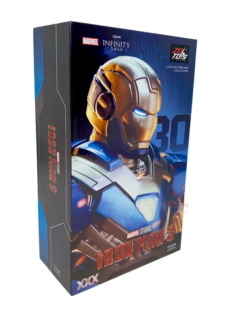 Фигурка Железный человек Iron Patriot Марвел ZD Toys 1906-30