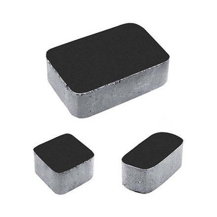 Тротуарная плитка КЛАССИКО - Стандарт Черный, комплект из 3 видов плит