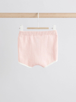 Вязаная футболка и шорты в комплекте для малышей Next AA8-205, Розовый