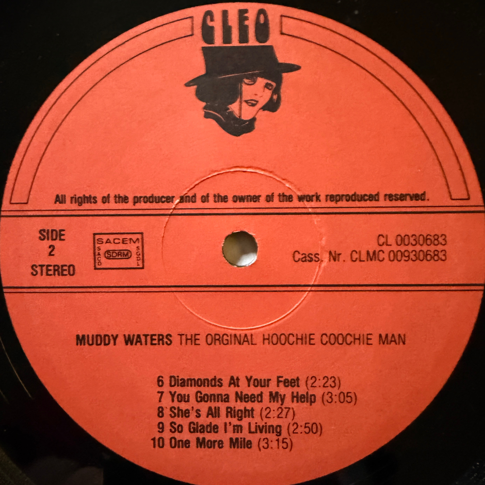 Muddy Waters ‎– The Original Hoochie Coochie Man (Франция) Т