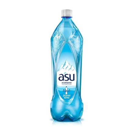 Минеральная вода Asu негазированная 1 л