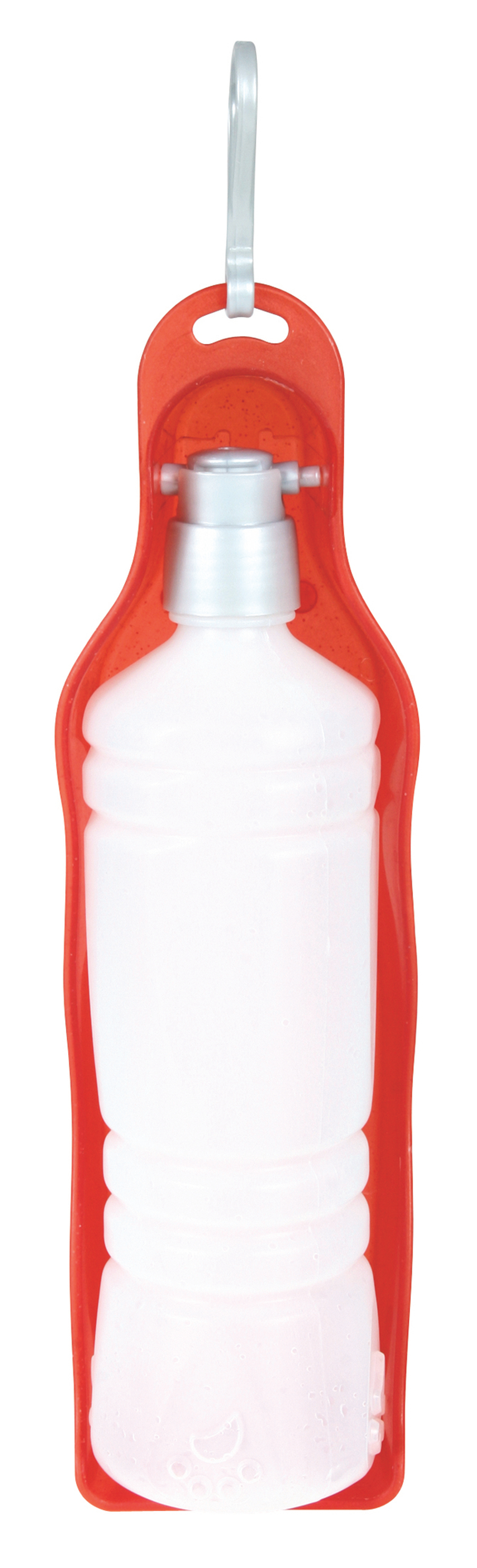 Поилка Trixie "Bottle with Bowl", дорожная, для собак, с диспенсером