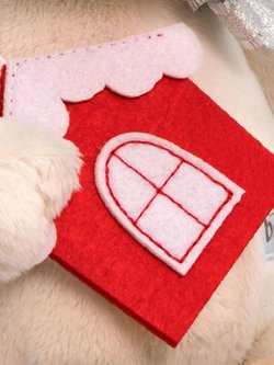 Мягкая игрушка Бартоломей Baby с игрушкой Домик 20см