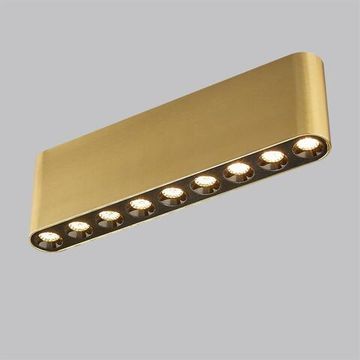 7093/21CL HIGHTECH ODL25 399 Потолочный светильник бронзовый/металл/акрил IP20 LED 13W 988Лм 3000K 220V SMALL