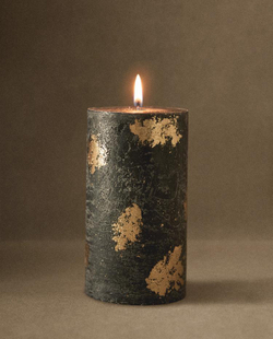 ZARA HOME БОЛЬШАЯ АРОМАТИЧЕСКАЯ СВЕЧА WINTER CYPRESS ЦИЛИНДРИЧЕСКОЙ ФОРМЫ