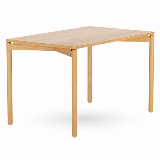 Стол обеденный saga, 75х120 см, ясень