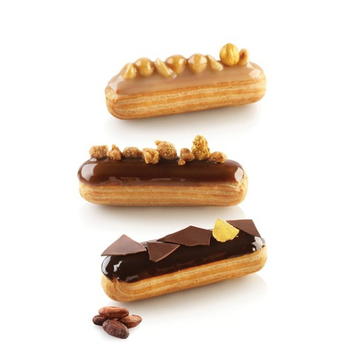 Форма силиконовая перфорированная для эклеров Airplus 31 Eclair, Silikomart, Италия