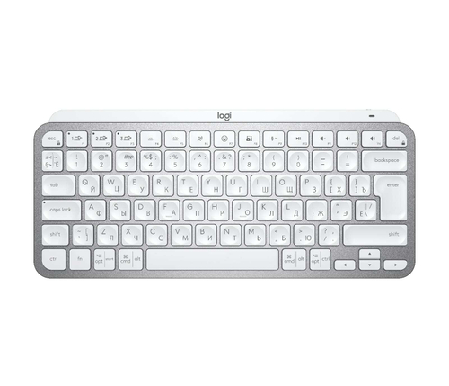 Клавиатура беспроводная Logitech MX Keys Mini Pale Grey (920-010502)