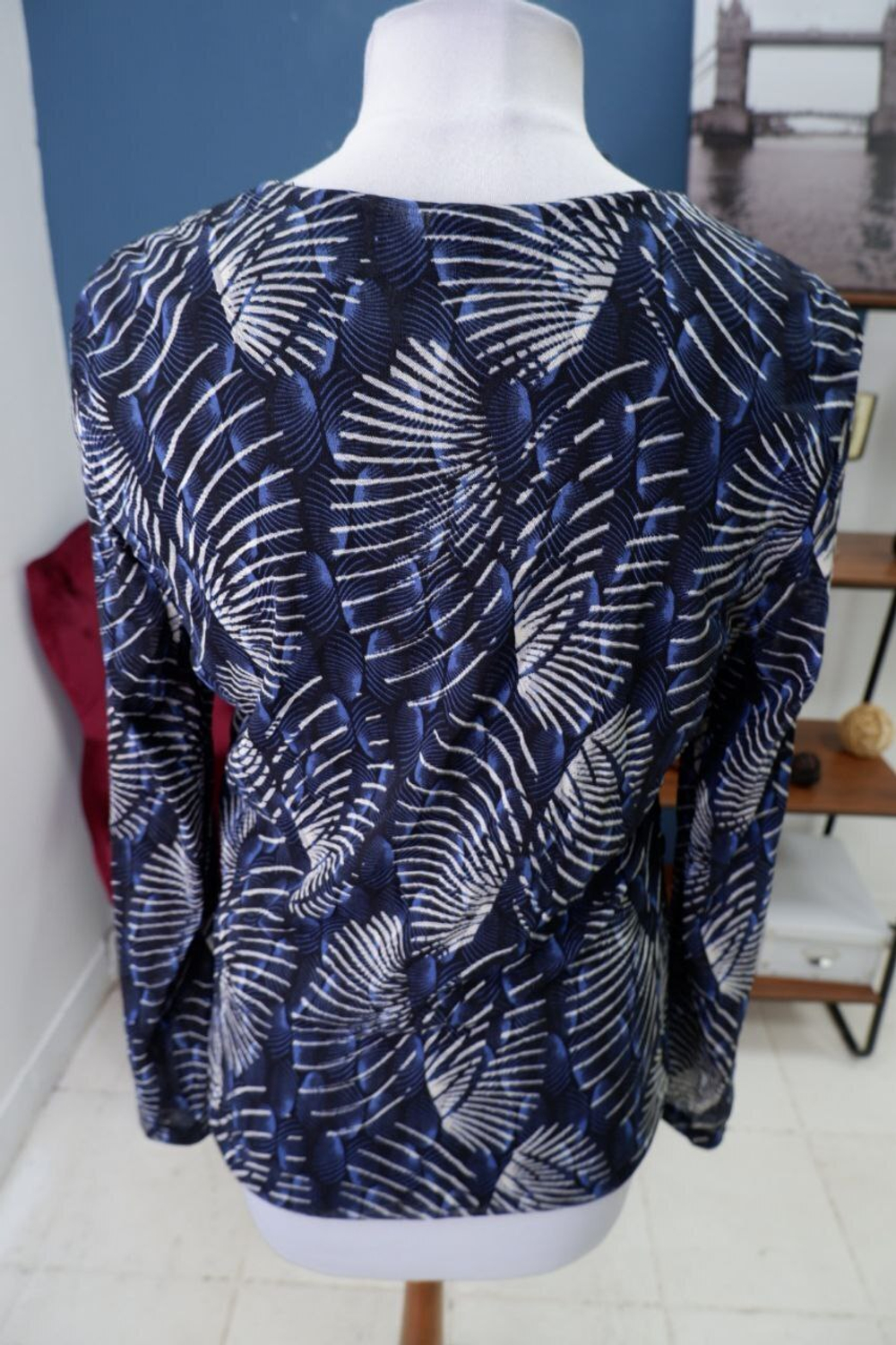 Блузка s.Oliver комбинированная 50 размер