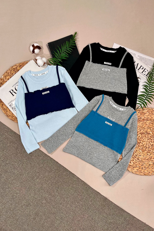 Лонгслив для девочек