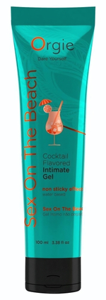 Съедобный интимный гель Orgie Lube Tube Cocktail Sex On The Beach - 100 мл.