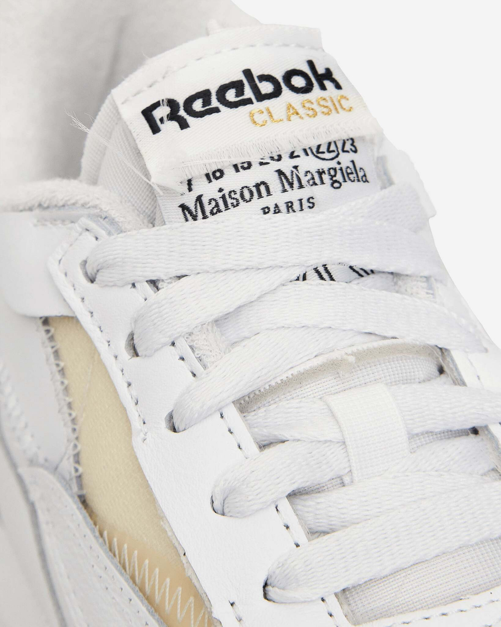 Maison Margiela Кроссовки Reebok Cl Memory Of White