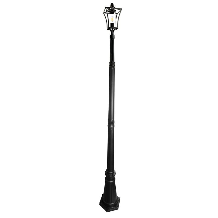 Светильник садово-парковый Feron PL737 столб 60W 230V E27, черный 51273