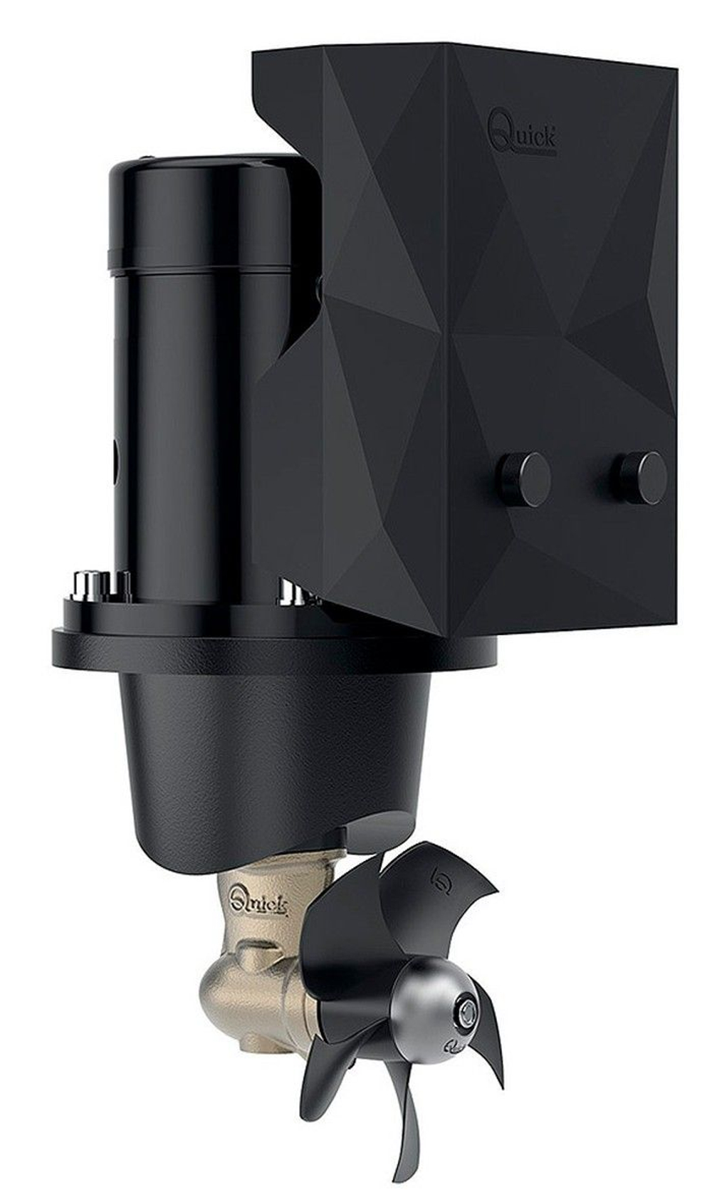 Подруливающее устройство под тоннель диаметром 125 мм, с кабелем и джойстиком, мощность 1,5 кВт, упор 30 кгс, с тоннелем в комплекте (10268946)