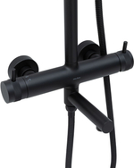 Душевая стойка Allen Brau Priority 5.31A10-31 3 режима, матовый черный