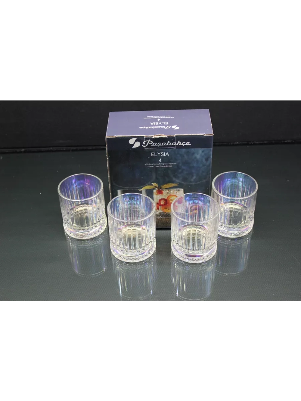 Стакан для напитков радуга