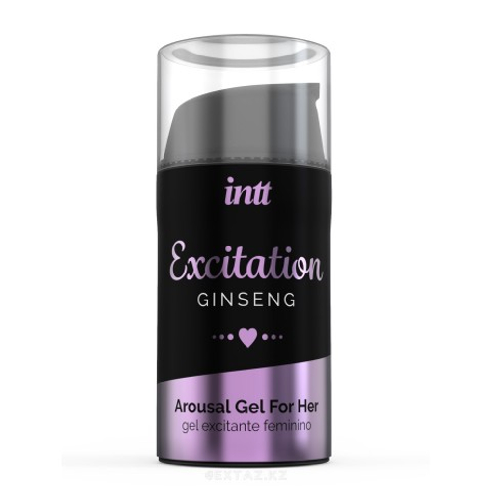 Intt Excitation - возбуждающий гель с женьшенем для женщин, 15 мл