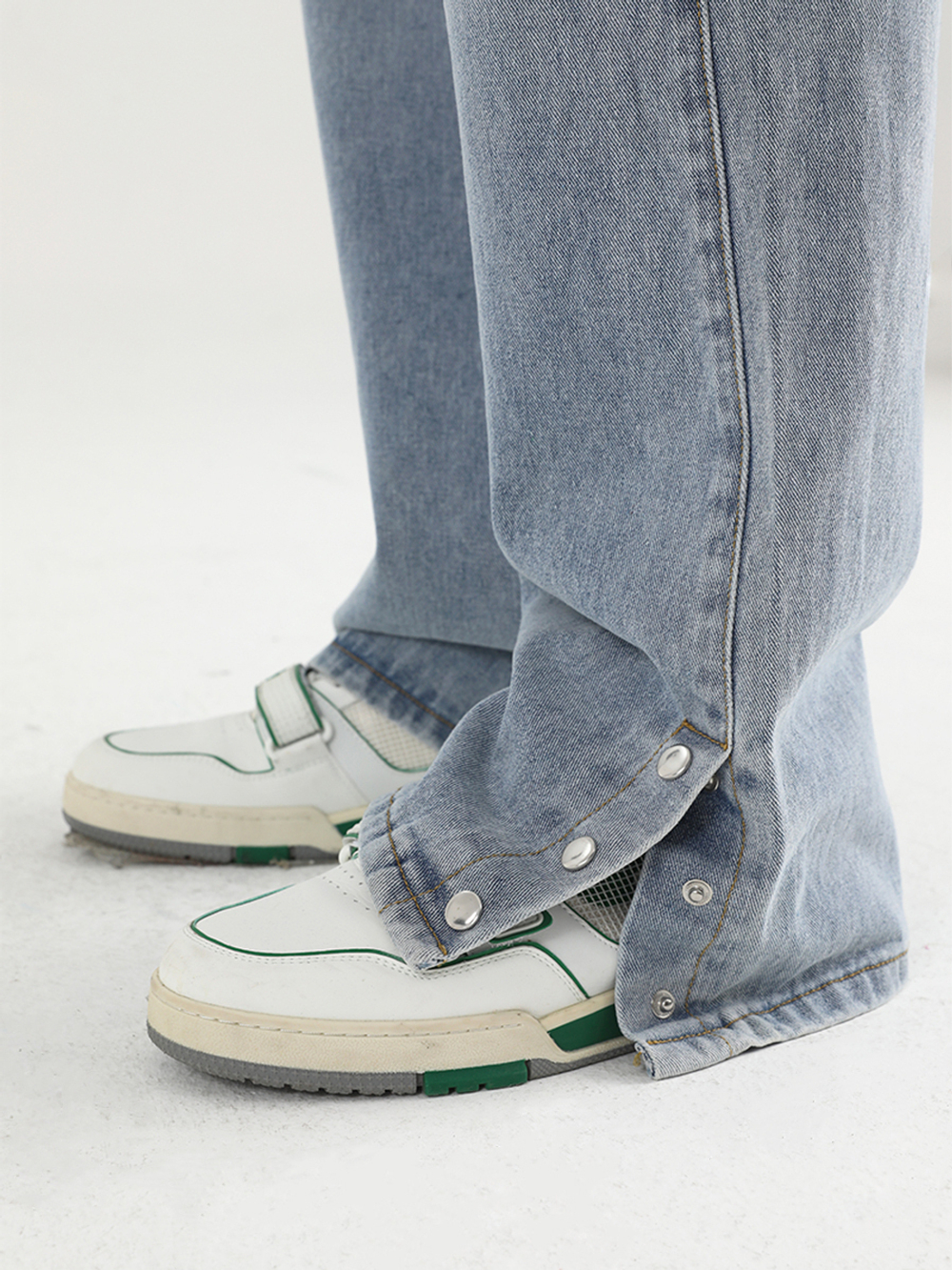 [FROM MOSCOW] Джинсы HARSHandCRUEL "Bottom Buttons" Straight fit Jeans