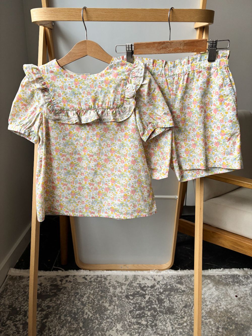 Хлопковый костюм Bonpoint, 128