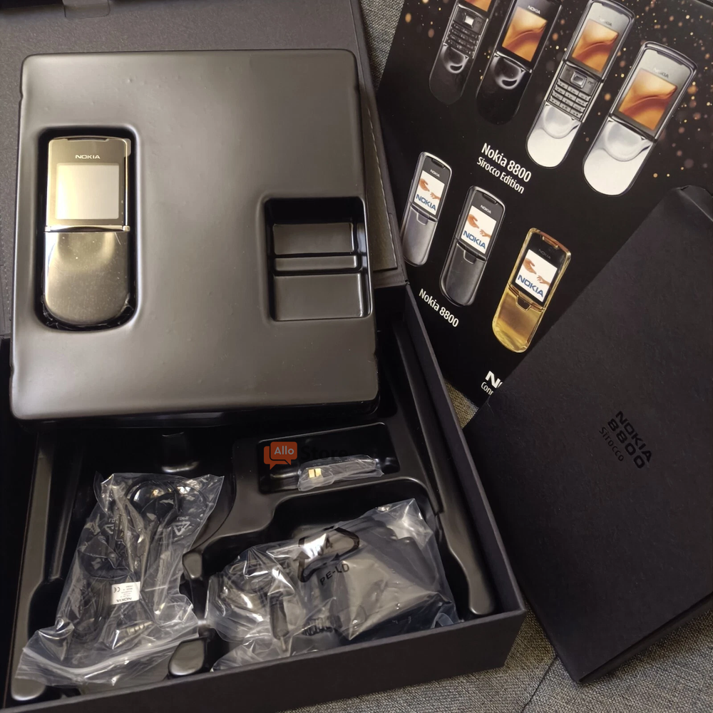 Nokia 8800 Sirocco Edition Black (Черный)