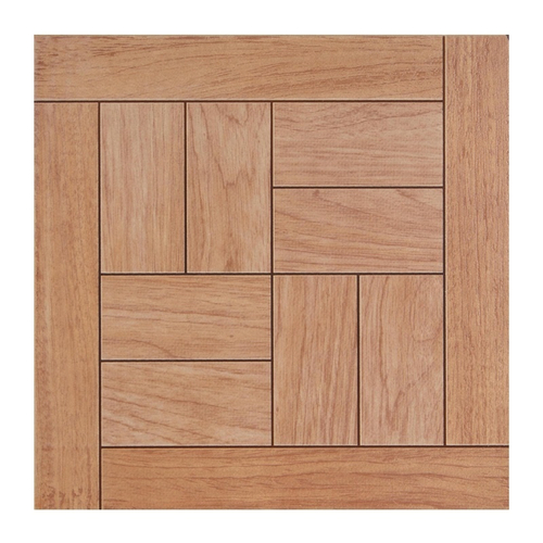 ВКЗ Паркет Плитка напольная 327х327х8мм глазурованная Ольха с металлизацией, серия Люкс