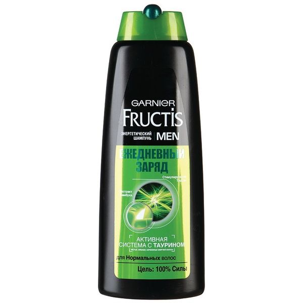 Garnier Fructis Men Ежедневный Заряд Шампунь для волос