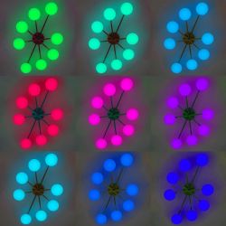 Citilux ATMAN SMART CL226A183 LED RGB Умная люстра Бронза