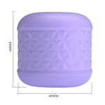 Сиреневый сквозной мастурбатор Cory (Цвет: сиреневый)