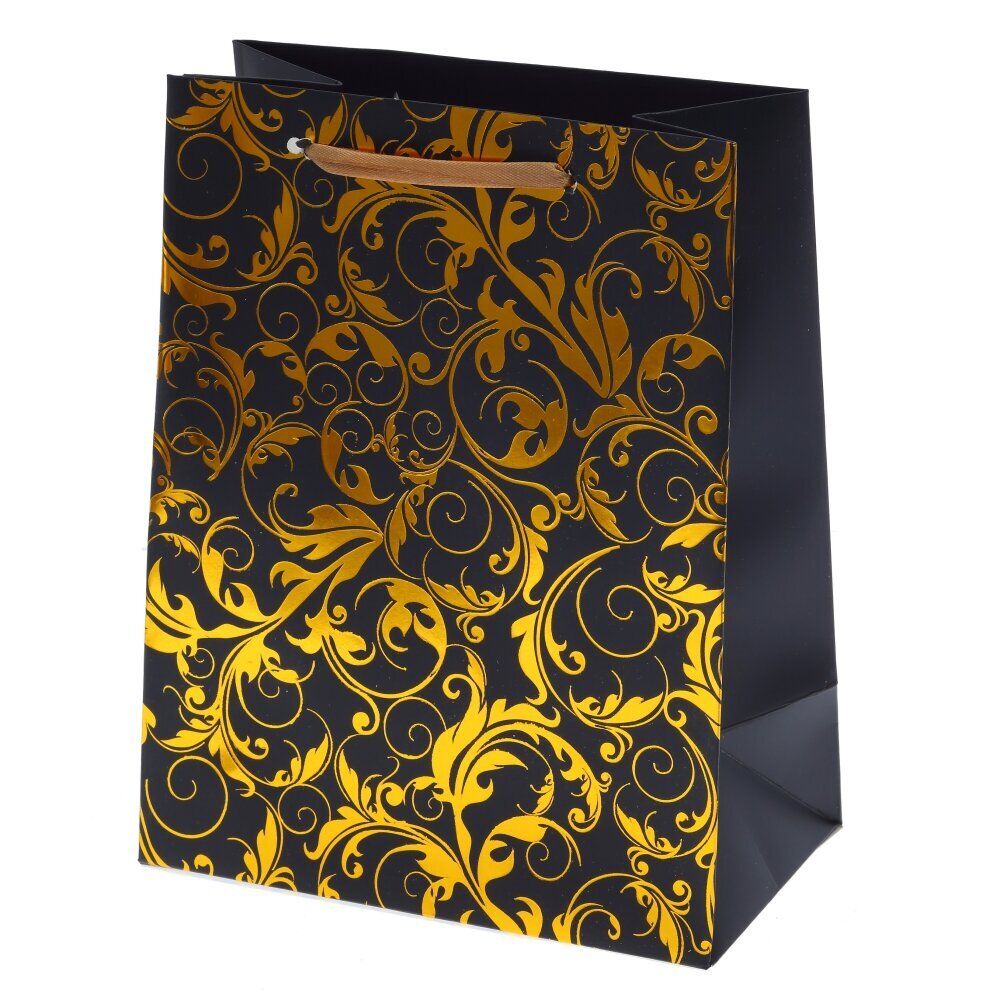 GAEM Пакет подарочный S (бумага 210г/м2, блок 12шт), L18 W10 H23 см, 4в.