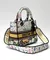 Женская сумка Dior Lady D-lite, модель среднего формата белый