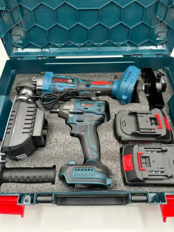 Набор электроинструментов аккумуляторных 2в1 36V /болгарка, гайковерт