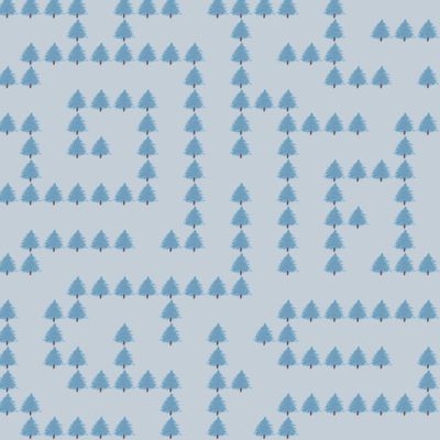Blue fir maze