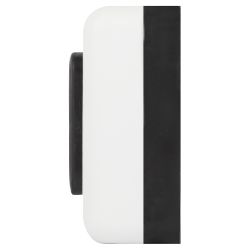 Кнопка дверного звонка ЭРА D2 проводного, черная