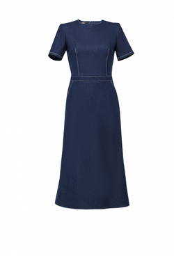 Fall/Winter 2021, Джинсовое платье с коротким рукавом