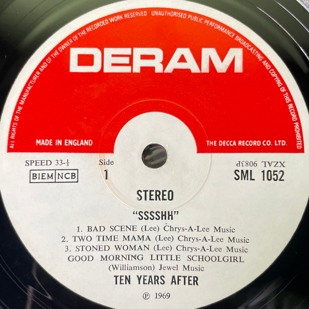 Ten Years After - Ssssh. (Англия 1969г.)