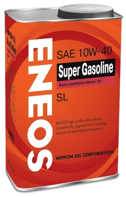 Моторное масло ENEOS SL 10w40 1л полусинтетика