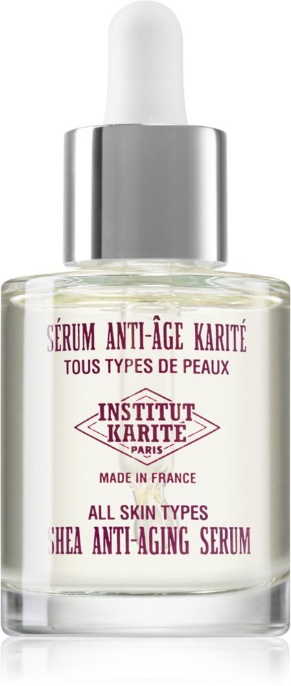 Institut Karite Paris Shea Anti-Aging Serum - питательная и увлажняющая антивозрастная сыворотка /   30  ml  / GTIN 3760091905888