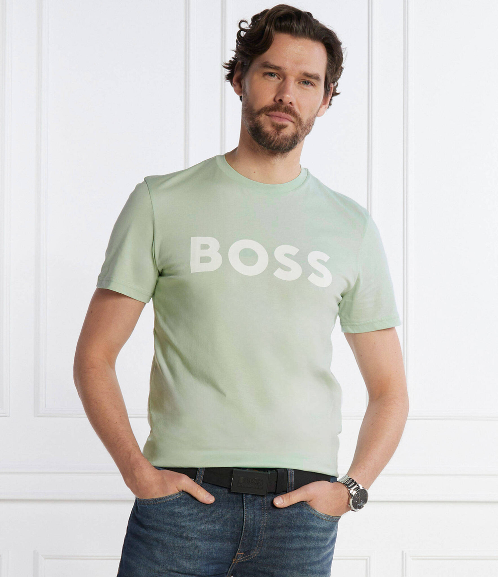Футболка Thinking 1 BOSS ORANGE - мятный(50481923)