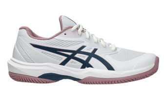 Женские Кроссовки теннисные Asics Game FF Clay/OC - white/independence blue
