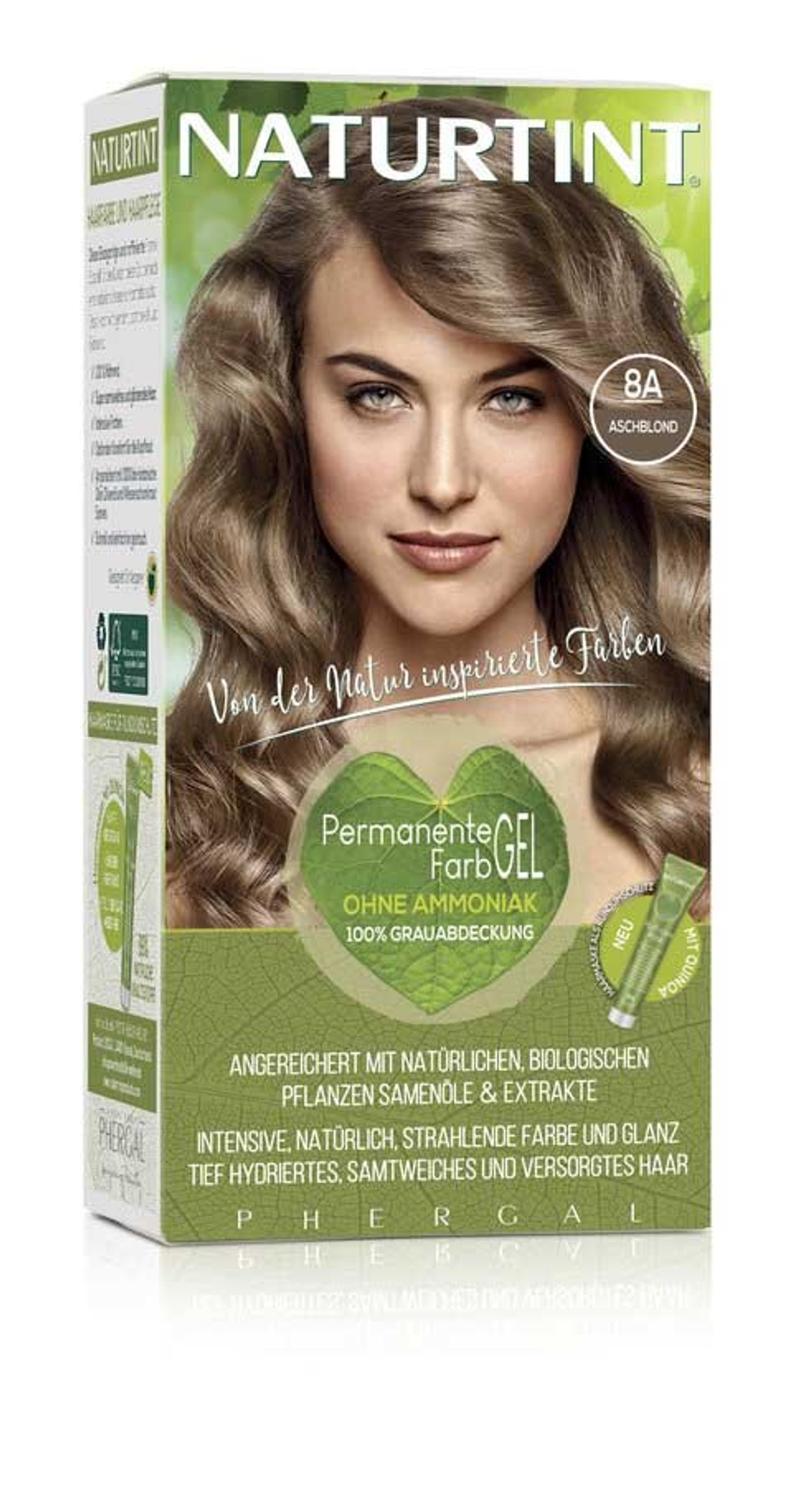 Цвет волос Naturaltint 8A Пепельный блонд, 165 мл