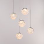 Подвесной светильник MD25030003-5A chrome/clear