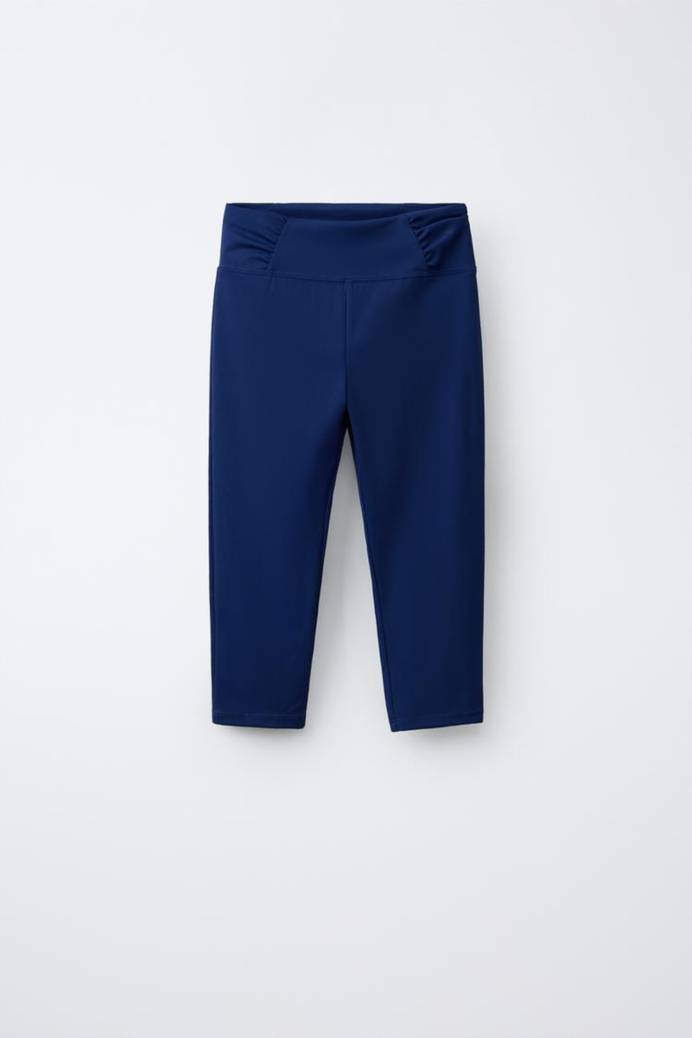 ZARA БРЮКИ КАПРИ, МОРСКОЙ СИНИЙ