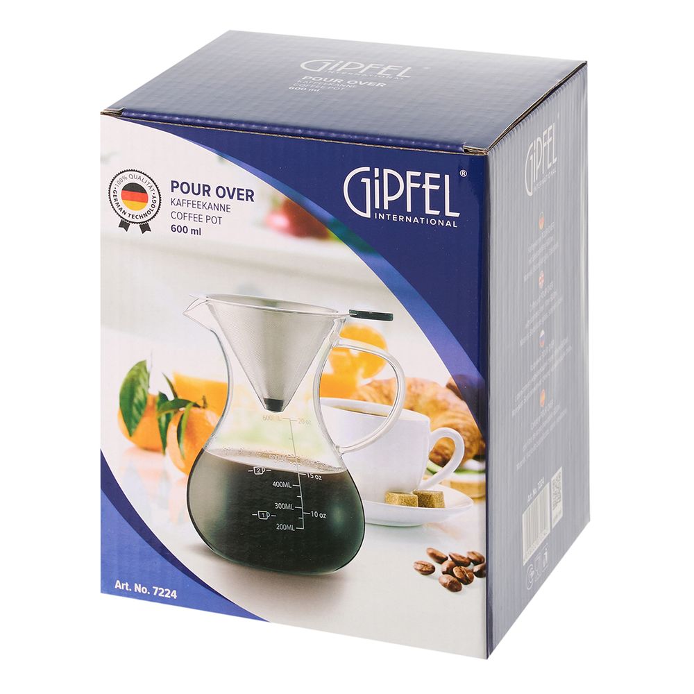Пуровер Pour Over Gipfel 7224 0,6 л