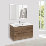 База под раковину Mia 750 подвесная, 2 выкатных ящика soft close, V.Oak, , шт