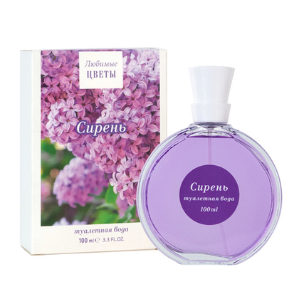 Вода туалетная Любимые цветы Сирень - 100ml for women
