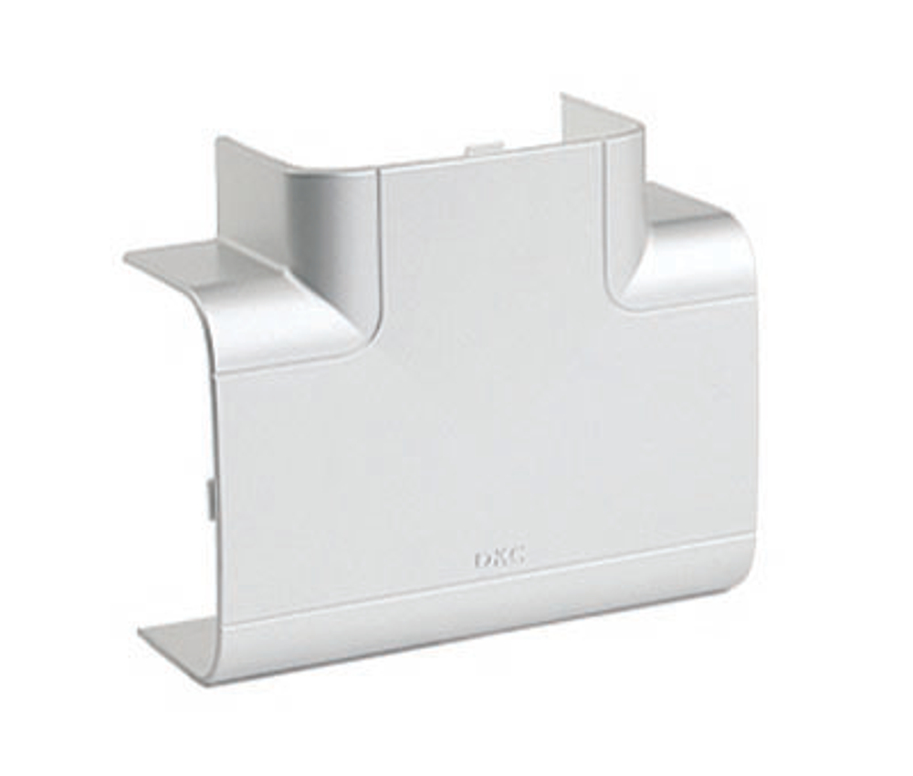 Тройник 140х50 мм, цвет серый металлик